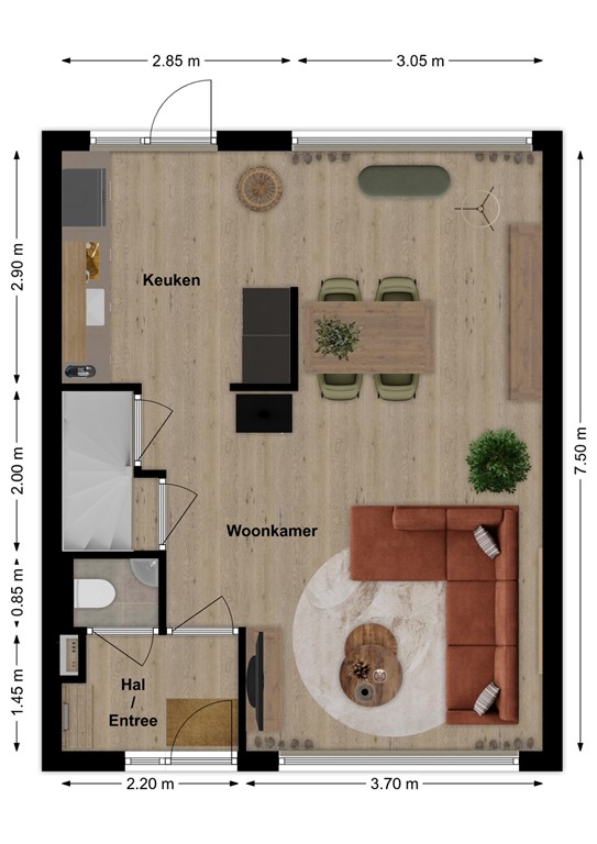 mediumsize floorplan